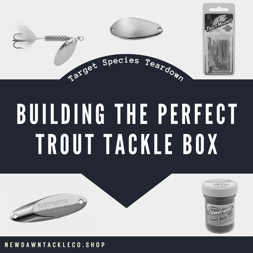 building a fundamentals fishing tackle box MTB Bank Essentials Mystery Target Species Teardown: Building the