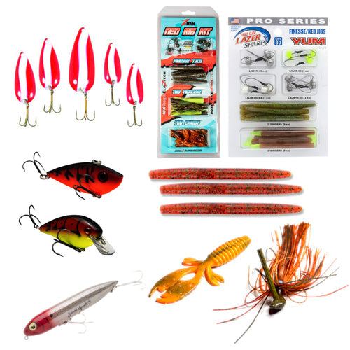 bass n guide lure fishing 'n' : Learn more about using rigs for fishing with the help of the Freshwater Bait Rigging numberone Chart by Tightline Publications Ned Kehde: Guide to Midwest