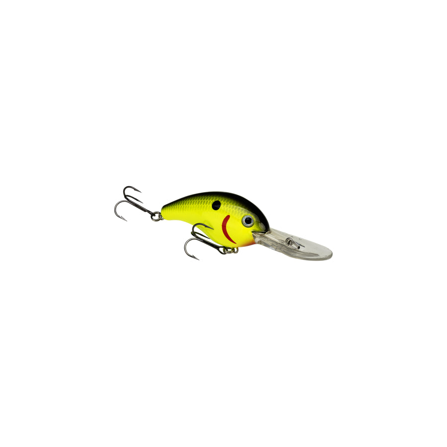 5XD Crankbait in Chartreuse with Black Back