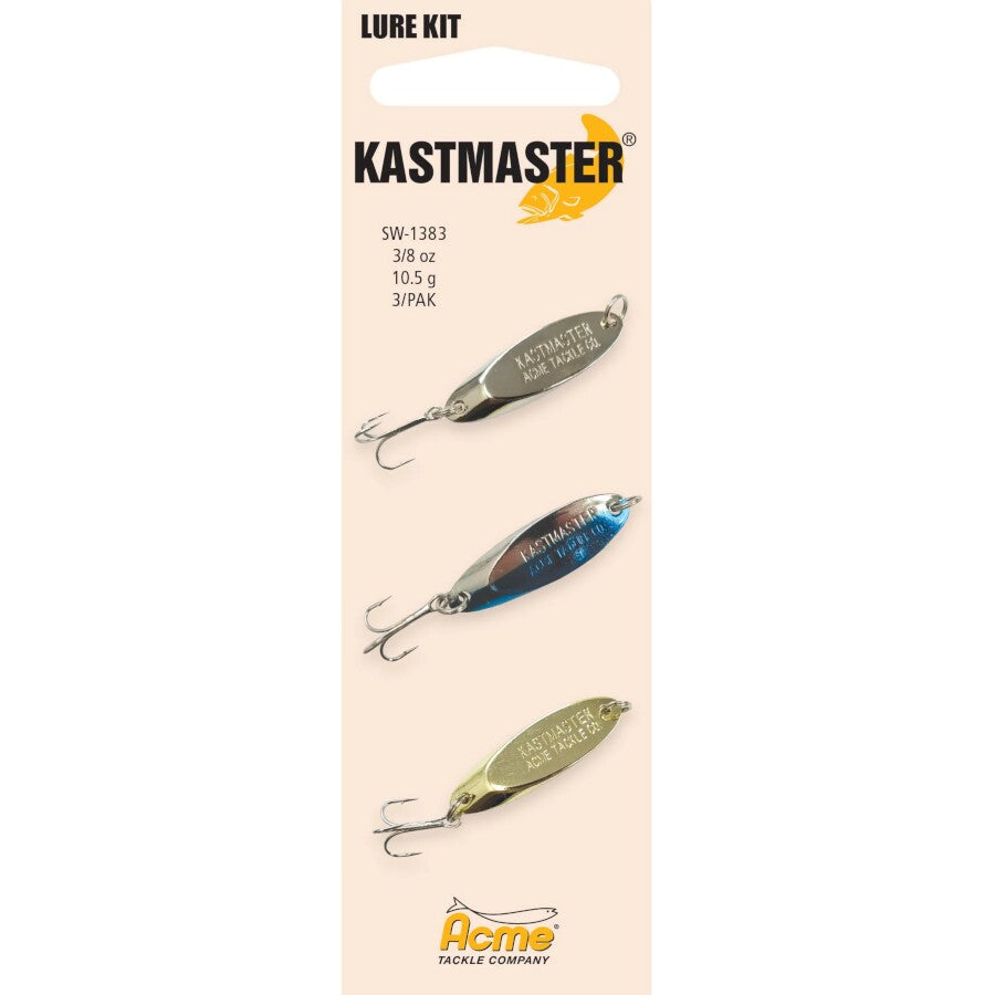 Kastmaster 3 Pack, 3/8 oz.