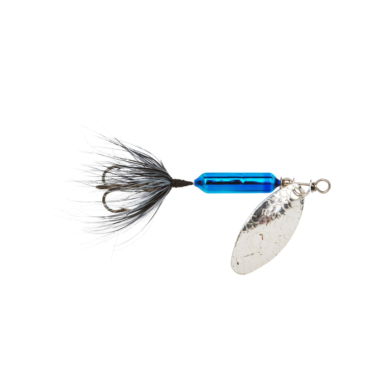 Blue Rooster Tail Spinner