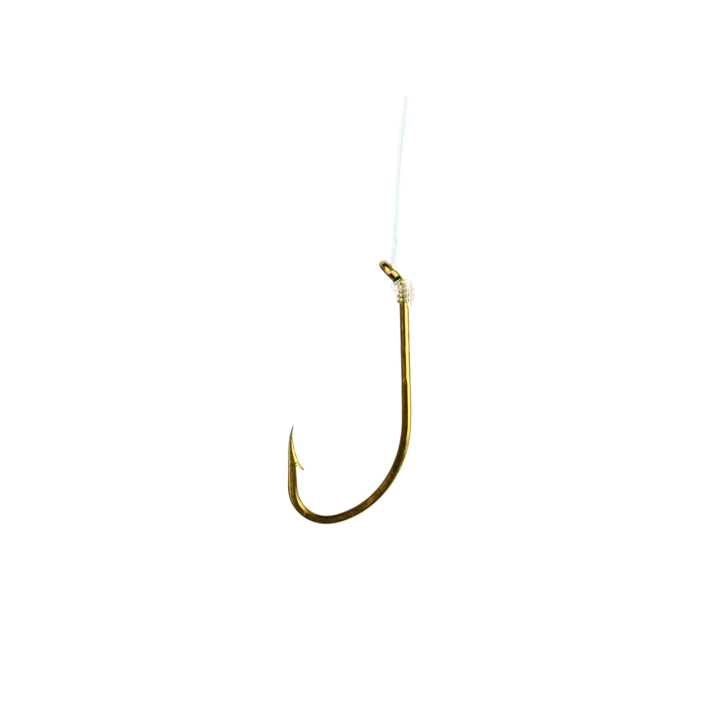 Eagle Claw Plain Shank Snelled Hook 6 Pack