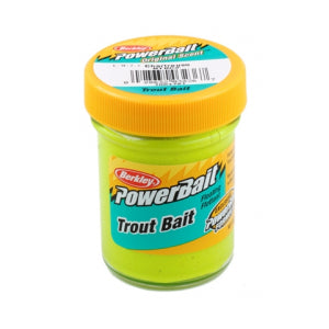 PowerBait Chartreuse Trout Bait Jar