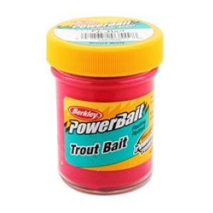 PowerBait Fluorescent Red Trout Bait Jar