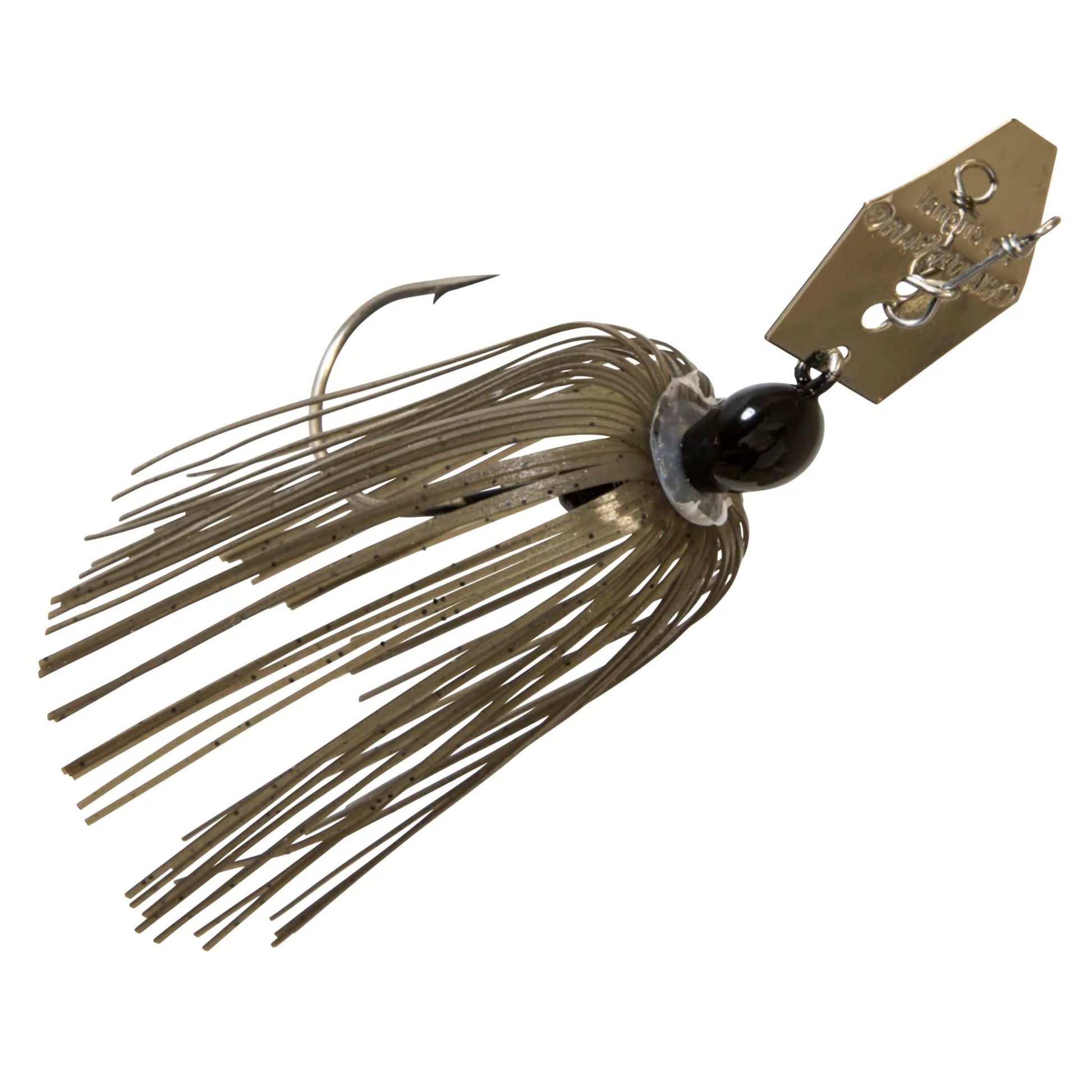 Chatterbait Lure in Green Pumpkin