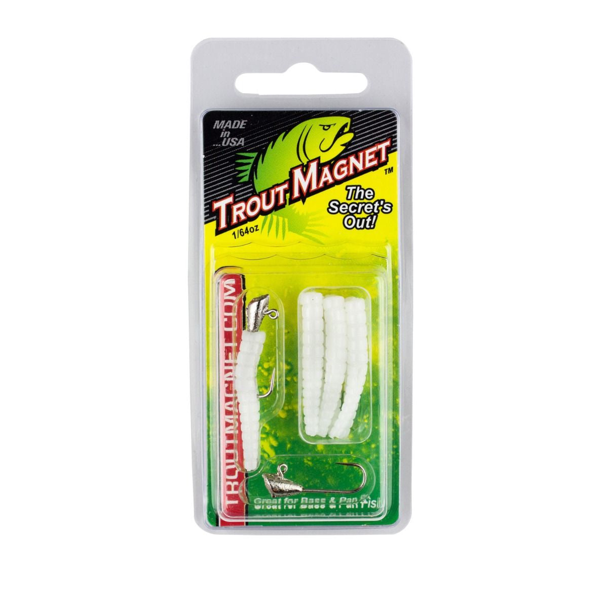 Trout Magnet Lures White Package